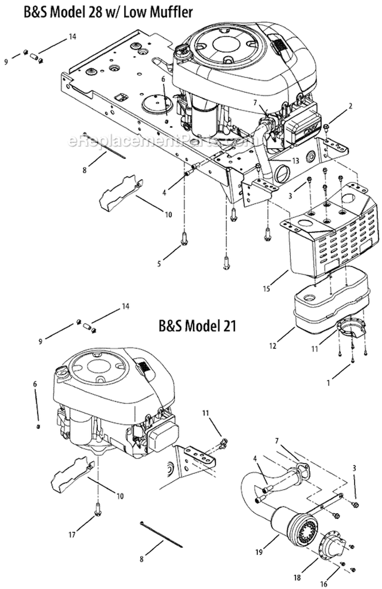 Page A Diagram and Parts List for 13AC762F000  Yard Machines Lawn Tractor